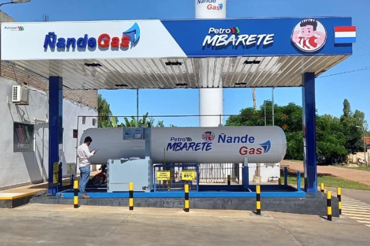 Sistema de expendio de GLP — Petropar (2016)